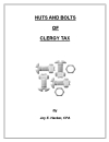 Nuts and Bolts of Clergy Tax